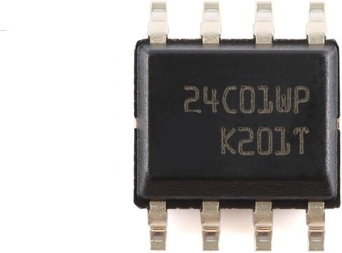 24C01 24C02 24C16 24C64 24C128 24C256 24C512 93C46 93C56 93C66 93C86 SOP-8 I2C Bus EEPROM Chip IC 10Pcs(93C46) in Kuwait