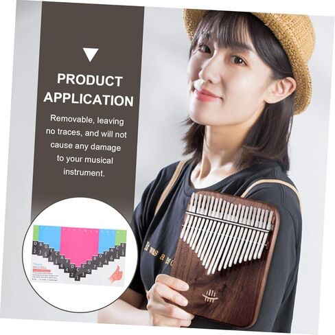 Elegant Kalimba Tine Sticker Scale Musical Instrument Accessory Beginner Kalimba Sticker in Kuwait