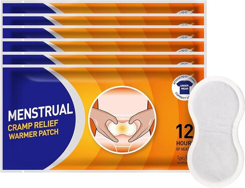 وسادة تدفئة لفترة الحيض - رقع حرارية للتشنجات وتخفيف آلام الظهر - 6 قطع من وسادات تدفئة الدورة الشهرية in Kuwait