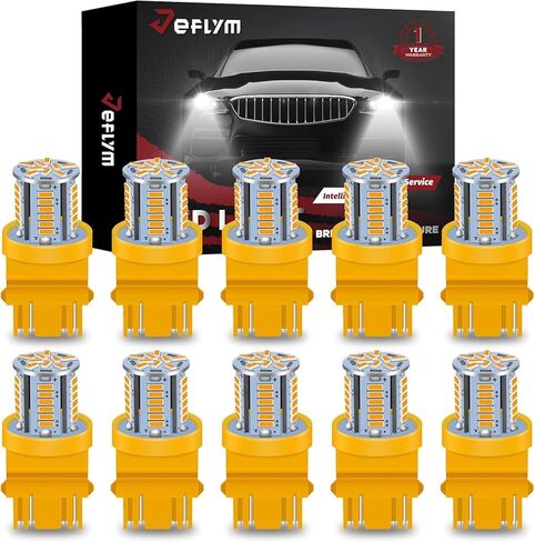 3157 Led Bulb, 12V DC 4157 T25 3156 3056 Non Polarity Led Reverse Light Bulb,3057 LED Replacement Light Bulb for Brake Tail Daytime Running Parking Backup Light 10PCS White in Saudi Arabia