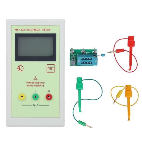 MK-328 Transistor Tester High Performance Electronic Meter for Component Measurement Battery Operated Test Meters 3 Test Pen Included in Saudi Arabia