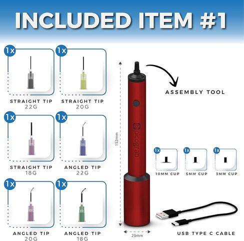 Electric SMD Vacuum Pick & Place Tool (Picograb V1) + Hard EVA Carrying Case Bundle in Kuwait