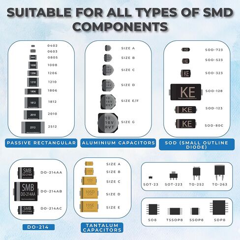 Electric SMD Vacuum Pick & Place Tool (Picograb V1) + Hard EVA Carrying Case Bundle in Kuwait