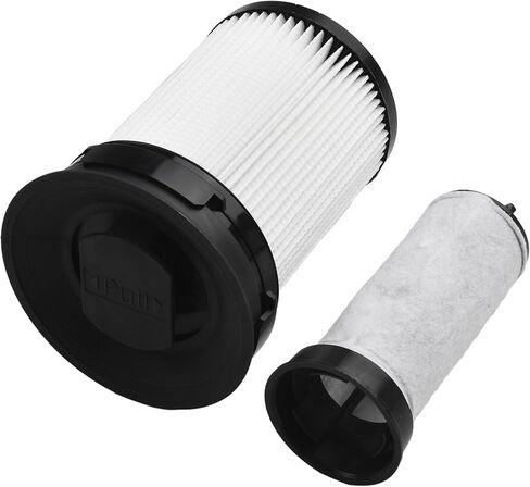 Miele HX1 Vacuum Fine Dust Filter Set with Motor Protection Filters Cleaning Brush,for HX1 Pro HX1 Cat & Dog Models,White,3 Sets in Kuwait