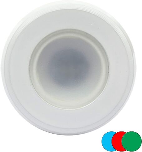 SCM-DL-WBR - Aftermarket Replacement Shadow-Caster Color-Changing White Blue And Red Dimmable - White Powder Coat Down Light Compatible with Shadow-Caster LED Lighting in Saudi Arabia