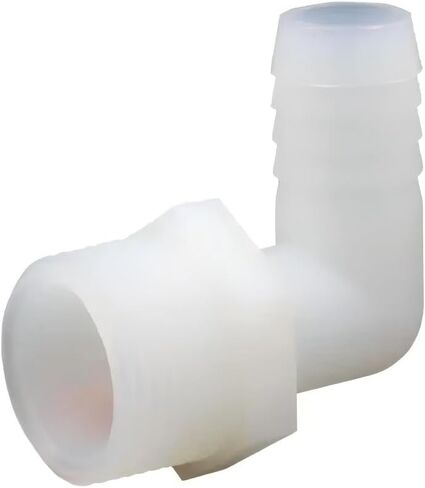 5/8" ID Hose Barb Elbow x 1/2" MIP Nylon Adapter Fitting Reducer A-497 in Saudi Arabia