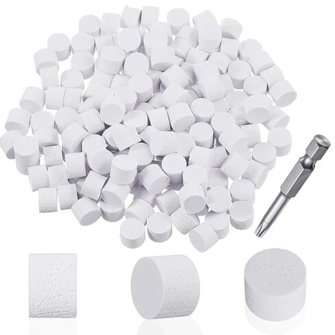 500 Pcs Plugs for PVC Composite Deck Boards Decking Systems Trim Traditional Plugs with T20 Installation Tool for 300 Linear Feet in Kuwait