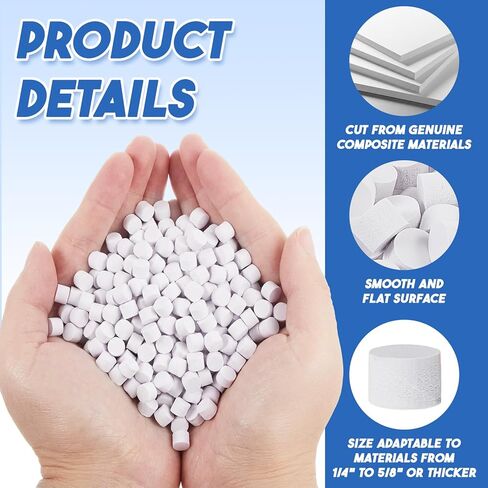 500 Pcs Plugs for PVC Composite Deck Boards Decking Systems Trim Traditional Plugs with T20 Installation Tool for 300 Linear Feet in Kuwait