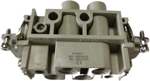 موصل مستطيل للخدمة الشاقة HDC HK-004/2-M/F قابس 10A أساسي in Kuwait