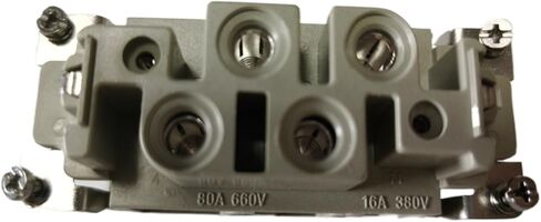 موصل مستطيل للخدمة الشاقة HDC HK-004/2-M/F قابس 10A أساسي in Kuwait