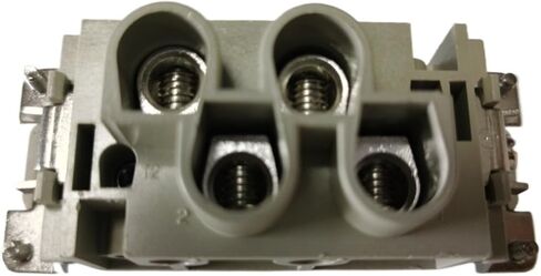 موصل مستطيل للخدمة الشاقة HDC HK-004/2-M/F قابس 10A أساسي in Kuwait