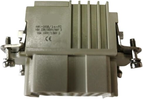 موصل مستطيل للخدمة الشاقة HDC HK-008/24 HK سلسلة 8 دبوس 16A و24 دبوس 10A أنثى التوصيل in Kuwait