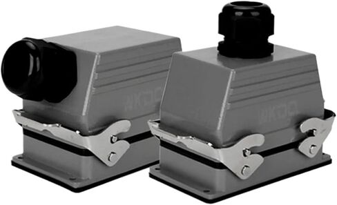 HDC-HE-48 core connector top/side plug-in 16A 500V rectangular wiring(Side Entry) in Saudi Arabia