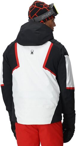 Spyder M VANQYSH JKT (Men's) White/White, Medium in Saudi Arabia