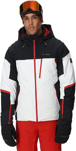 Spyder M VANQYSH JKT (Men's) White/White, Medium in Saudi Arabia