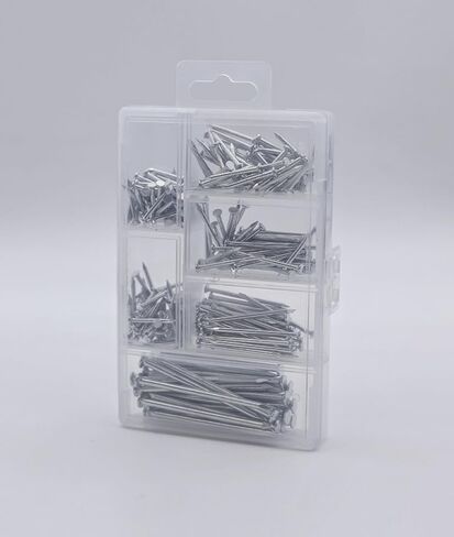 5 Size Hardware Nails Assortment Kit, Hanging Nails 280 Pcs in Saudi Arabia