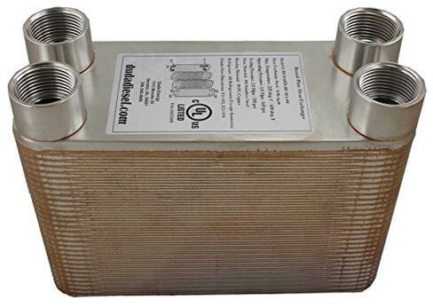 Duda Energy HX1660: F100 B3-16A 60 لوحة مبادل حراري، 1 بوصة أنثى NPT in Saudi Arabia