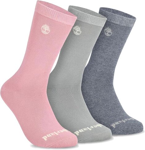 جوارب Timberland للنساء ، Supersoft Womens Socks (حجم M&L ؛ ألوان متعددة ؛ 3 أزواج) in Kuwait