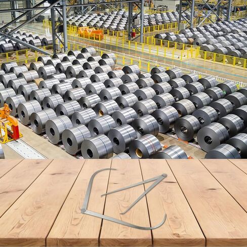 Stainless Steel Inside and Outside Caliper Gages 300mm Firm Joint Friction Metalworking Measuring Tool for Internal Hole Diameter External Thickness Sculpture Pottery Inspection in Kuwait