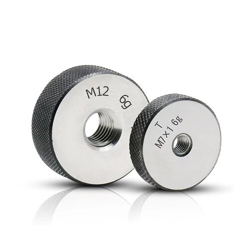 2 قطعة/المجموعة 6 جرام متري موضوع حلقة قياس M1-M30 الذهاب/لا تذهب للفحص الميكانيكي (M2.2x0.45) in Saudi Arabia
