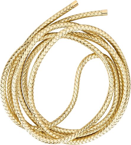 حبل ذهبي لـ Wonder Woman Cosplay Ascplay ، Pu Leather Gold Whip مثل Diana Lasso of Truth Whip (8mm dia) in Kuwait