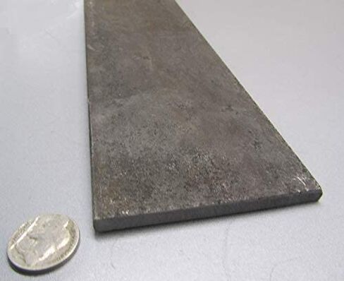 شريط مسطح من سبائك الصلب 5160. سمك 250 بوصة × عرض 3.00 بوصة × طول 1 قدم قطعة واحدة in Saudi Arabia