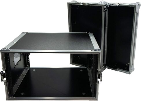 حافظات الصوت Harmony HC6UAD DJ Flight Amp 6U Rack Space Road Travel Amplifier Case in Saudi Arabia