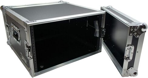 حافظات الصوت Harmony HC6UAD DJ Flight Amp 6U Rack Space Road Travel Amplifier Case in Saudi Arabia