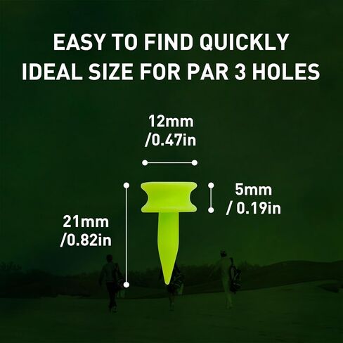 تي شيرتات Castle Golf Tee البلاستيكية مقاس 1 بوصة، قيمة 100/200 حزمة، ارتفاع ثابت لطلقات الحديد Par 3، تي شيرتات متينة وسهلة الاستخدام بمقاس صغير in Kuwait
