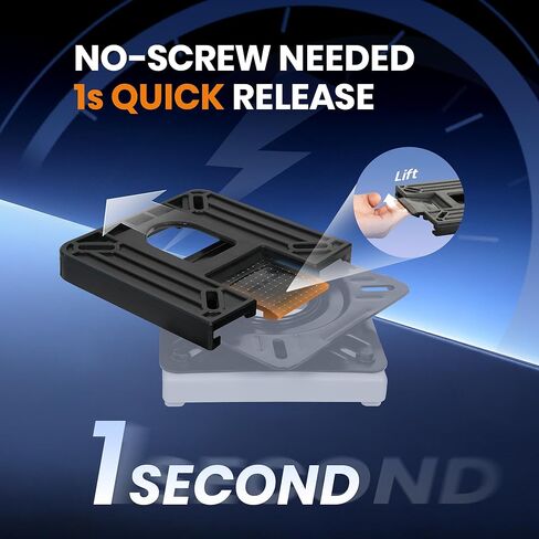 7" x 7" Quick Release Removable Boat Seat Bracket Mount, Marine Grade Heavy Duty Seat Mount Base for Pontoon Fishing Bass Boat in Kuwait