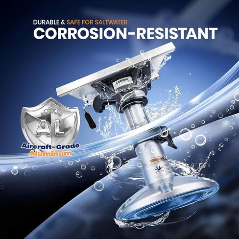 Aluminum Boat Seat Pedestal, Adjustable Height 13-18 Inches Locking with Slide, Boat Seat Pedestals and Bases Mount for Fishing Bass Pontoon Boats in Kuwait