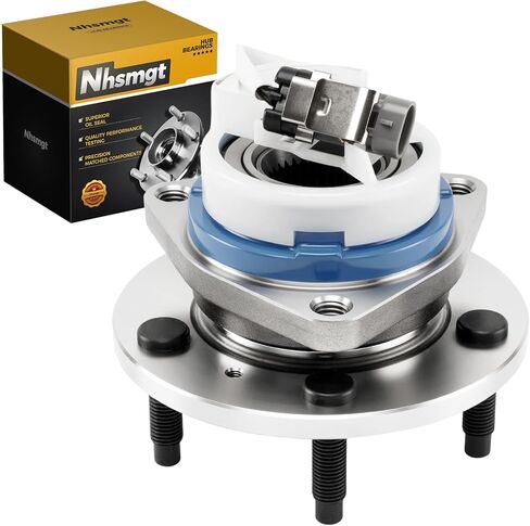 513121 Front Wheel Bearing Hub Assembly Compatible with Impala, Regal, DeVille, Grand Prix, Venture, Lesabre, Century, Rendezvous, Montana, Intrigue 5 Lug with ABS 2pcs in Saudi Arabia