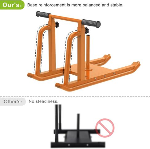 مزلجات الوزن من كيبيكا للتدريب، مزلجة كرة القدم بالدفع والسحب، مقبض ارتفاع قابل للتعديل، إطار فولاذي شديد التحمل، مزلقة مزلقة لسرعة الجري، القوة، مصممة لألواح الوزن 1 بوصة و2 بوصة in Kuwait