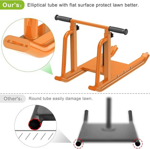 مزلجات الوزن من كيبيكا للتدريب، مزلجة كرة القدم بالدفع والسحب، مقبض ارتفاع قابل للتعديل، إطار فولاذي شديد التحمل، مزلقة مزلقة لسرعة الجري، القوة، مصممة لألواح الوزن 1 بوصة و2 بوصة in Kuwait
