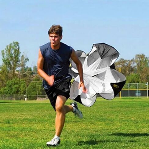 Speed Resistance Parachute Adjustable Strap Running Chute for Acceleration Training, Sprint Chute for Safe Use Sports Track and Field in Saudi Arabia