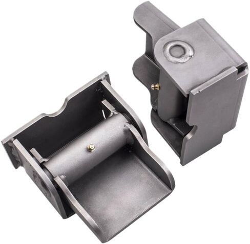 2PCS Dump Trailer Body Hinge Heavy Duty Steel Weld On Solid Greasable in Saudi Arabia