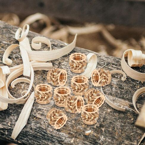 120 قطعة النحاس الخيوط إدراج M3x4x5mm مخرش الحرارة مجموعة الإناث موضوع تضمين المكسرات لحقن صب وتطبيقات الطابعة ثلاثية الأبعاد in Kuwait