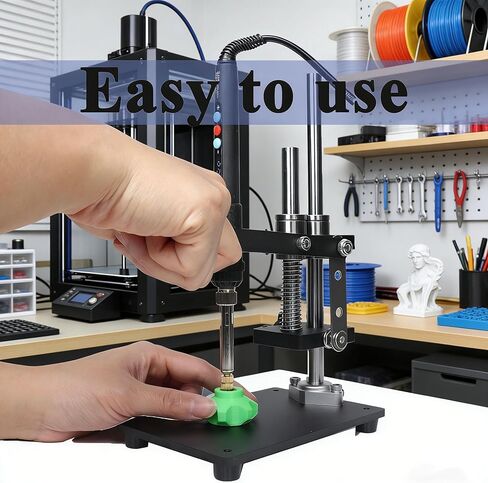 آلة ضغط الحرارة العمودية لإدراج مجموعة الحرارة، أداة إدراج مكواة لحام للأجزاء البلاستيكية والمطبوعة ثلاثية الأبعاد، تتضمن أطراف M2/M2.5/M3/M4/M5/M6/M8 in Kuwait