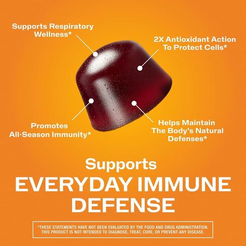 Vimergy NutriDense Elderberry + Zinc Berrylicious Immunity* Chewables, Vegan, No Artificial Sweeteners, Gluten-Free, Adult & Kids Immune Support, 30 Servings (60 Count) in Saudi Arabia