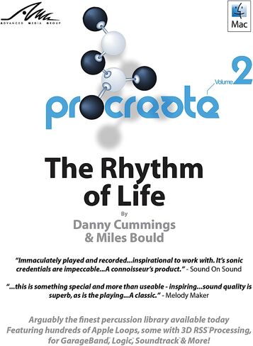 Rhythm of Life - Cummings & Bould - High Quality Percussion Apple Loops [Online Code] in Kuwait
