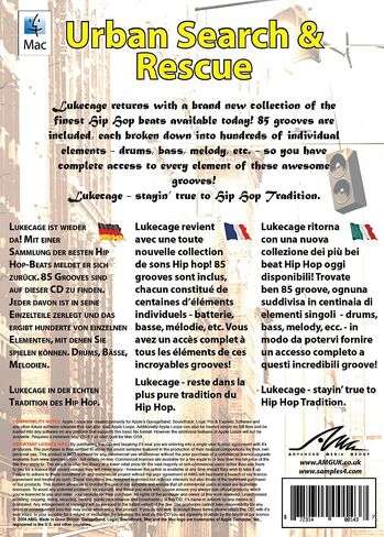 Urban Search & Rescue - Lukecage - Hip Hop Apple Loops for Apple GarageBand & Logic [Online Code] in Kuwait