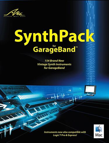 SynthPack for GarageBand - brand new vintage synth instruments for GarageBand & Logic [Online Code] in Kuwait