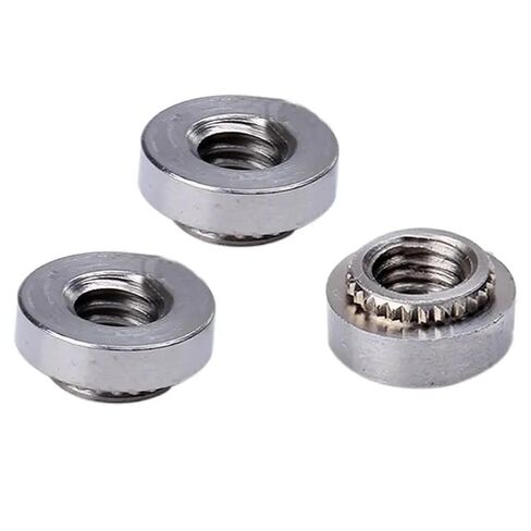 Zkensh-Bolts M3 مشبك تثبيت ذاتي من الفولاذ المقاوم للصدأ، 25 قطعة، يستخدم على نطاق واسع in Kuwait