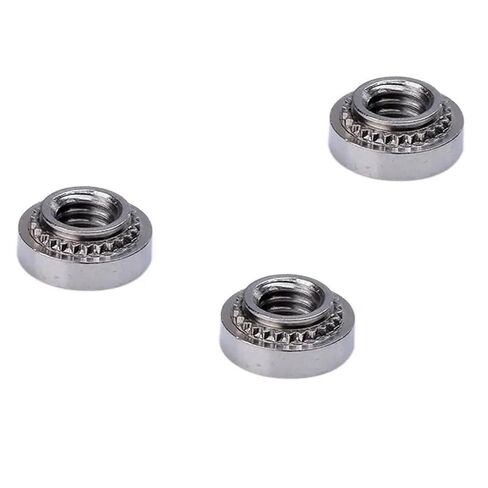 Zkensh-Bolts M3 مشبك تثبيت ذاتي من الفولاذ المقاوم للصدأ، 25 قطعة، يستخدم على نطاق واسع in Kuwait