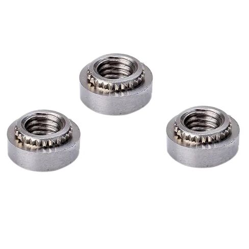 Zkensh-Bolts M3 مشبك تثبيت ذاتي من الفولاذ المقاوم للصدأ، 25 قطعة، يستخدم على نطاق واسع in Kuwait