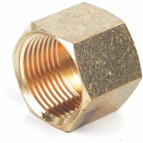 A-3 1/4 in. Brass Compression Nut Fitting 536717 (3 Piece) in Saudi Arabia