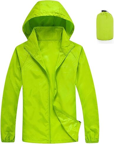 Lightweight Packable Rain Jacket Womens Waterproof with Hood Uv Sun Protection Jackets for Hiking Travel Windbreaker in Saudi Arabia