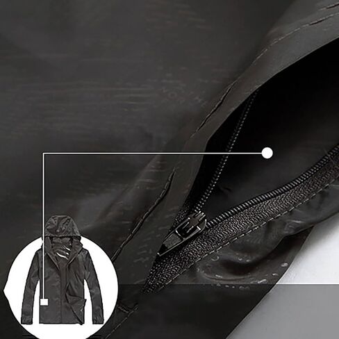 Lightweight Packable Rain Jacket Womens Waterproof with Hood Uv Sun Protection Jackets for Hiking Travel Windbreaker in Saudi Arabia