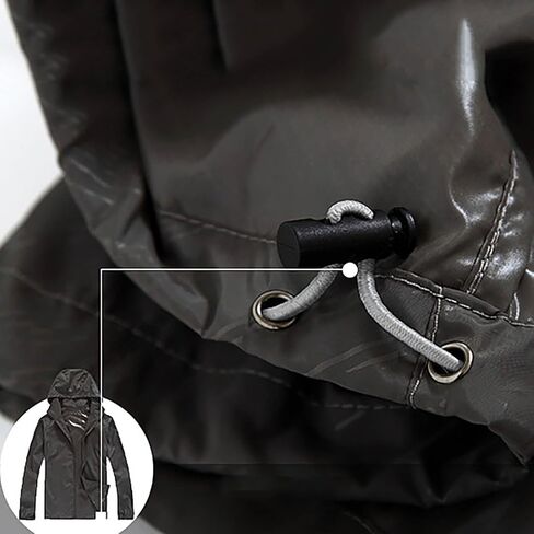 Lightweight Packable Rain Jacket Womens Waterproof with Hood Uv Sun Protection Jackets for Hiking Travel Windbreaker in Saudi Arabia