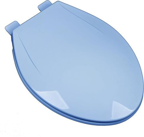 2F1R6-58 Slow Close Plastic Round Top Mount Toilet Seat with Adjustable Release and Clean Hinge in Kuwait